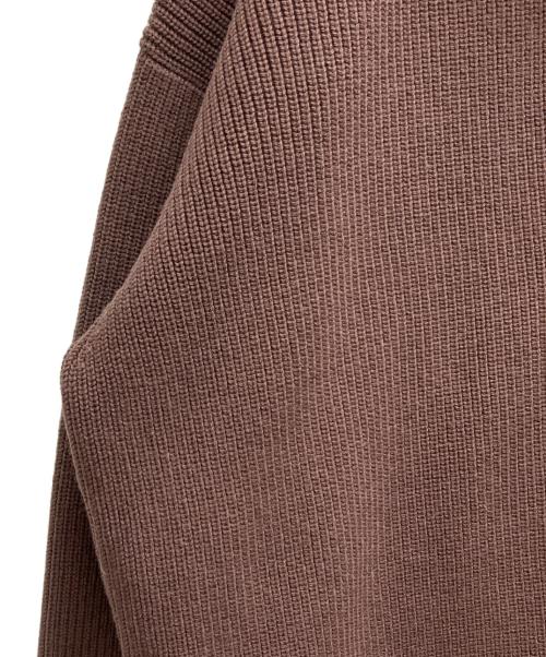 FRED PERRY（フレッドペリー）FRED PERRY (フレッドペリー) KNITTED SHIRT ブラウン サイズ:USA6の古着・服飾アイテム