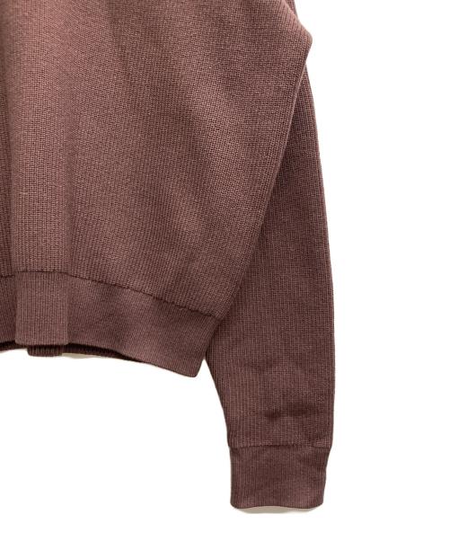 FRED PERRY（フレッドペリー）FRED PERRY (フレッドペリー) KNITTED SHIRT ブラウン サイズ:USA6の古着・服飾アイテム