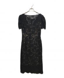 CELFORD（セルフォード）の古着「レースワンピース」｜ブラック