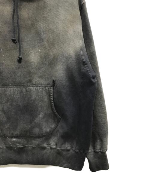 BOWWOW（バウワウ）BOWWOW (バウワウ) HARD AGING HOODIE ブラック サイズ:Lの古着・服飾アイテム