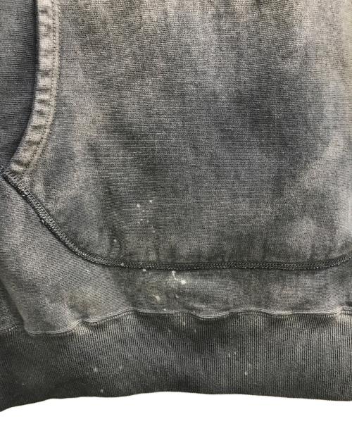 BOWWOW（バウワウ）BOWWOW (バウワウ) HARD AGING HOODIE ブラック サイズ:Lの古着・服飾アイテム