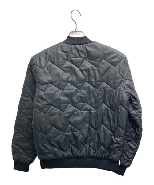 adidas（アディダス）adidas (アディダス) QUILTED JACKET（キルテッド　ジャケット） ブラック サイズ:Sの古着・服飾アイテム