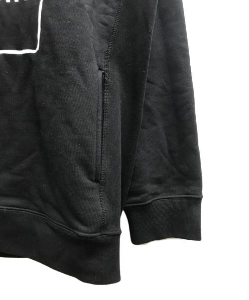 OPENING CEREMONY（オープニングセレモニー）OPENING CEREMONY (オープニングセレモニー) ワープ ロゴ プリント パーカー ブラック サイズ:Sの古着・服飾アイテム