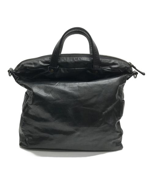 BEAU DESSIN（ボーデッサン）BEAU DESSIN (ボーデッサン) 2WAYレザーバッグ ブラックの古着・服飾アイテム