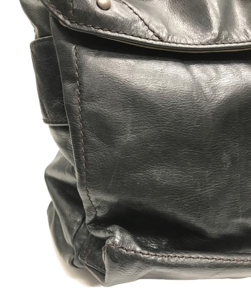 BEAU DESSIN（ボーデッサン）BEAU DESSIN (ボーデッサン) 2WAYレザーバッグ ブラックの古着・服飾アイテム