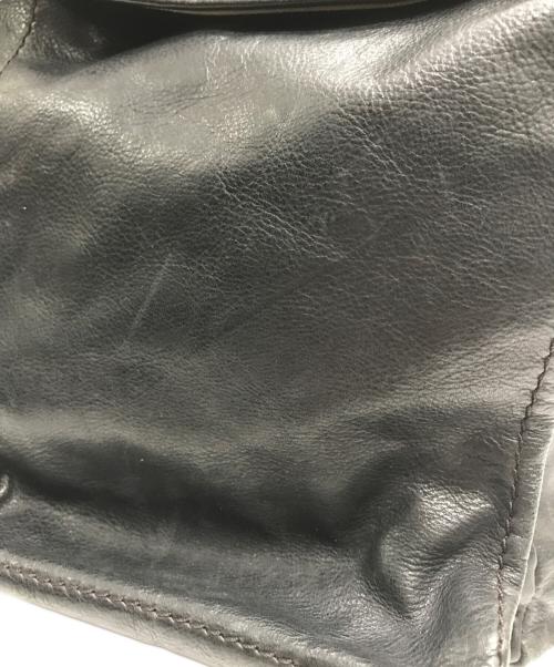 BEAU DESSIN（ボーデッサン）BEAU DESSIN (ボーデッサン) 2WAYレザーバッグ ブラックの古着・服飾アイテム