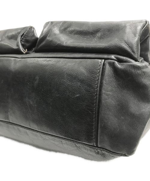 BEAU DESSIN（ボーデッサン）BEAU DESSIN (ボーデッサン) 2WAYレザーバッグ ブラックの古着・服飾アイテム