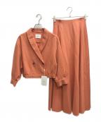 Ameriアメリ）の古着「ショートトップウィズスカートドレス」｜オレンジ