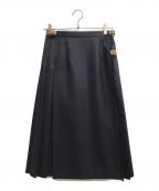 O'NEIL OF DUBLINオニールオブダブリン）の古着「キルトスカート」｜ネイビー