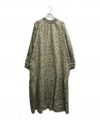 URBAN RESEARCH DOORSアーバンリサーチドアーズ）の古着「コットンツイルプリントワンピース」｜ベージュ