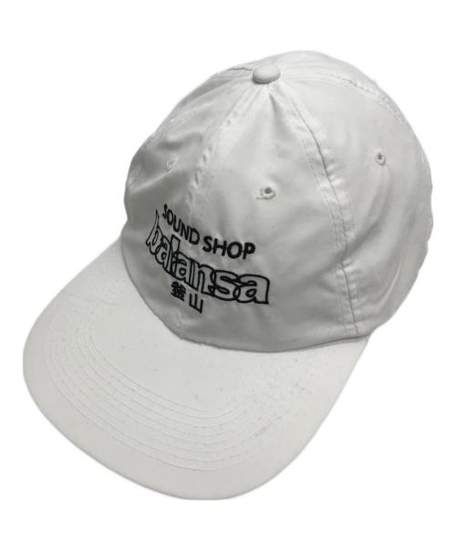 SOUND SHOP balansa（サウウドショップバランサ）SOUND SHOP balansa (サウウドショップバランサ) キャップ ホワイトの古着・服飾アイテム