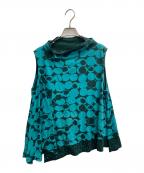 慈雨ジウ）の古着「ノースリーブカットソー」｜グリーン