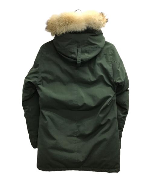 CANADA GOOSE（カナダグース）CANADA GOOSE (カナダグース) Jasper Parka ダウンコート グリーン サイズ:Sの古着・服飾アイテム