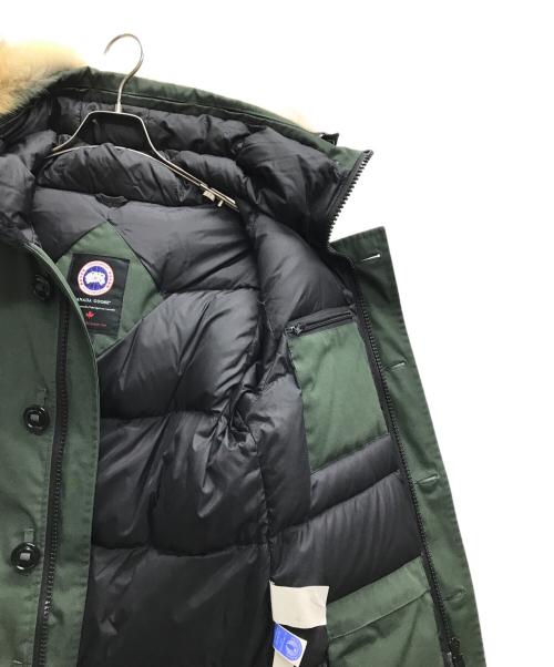 CANADA GOOSE（カナダグース）CANADA GOOSE (カナダグース) Jasper Parka ダウンコート グリーン サイズ:Sの古着・服飾アイテム