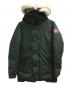 CANADA GOOSE（カナダグース）の古着「Jasper Parka ダウンコート」｜グリーン