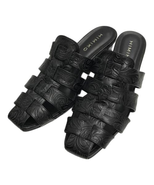 卑弥呼（ヒミコ）卑弥呼 (ヒミコ) グルカミュール ブラック サイズ:23cmの古着・服飾アイテム