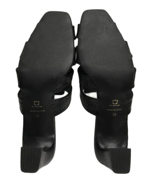 卑弥呼（ヒミコ）卑弥呼 (ヒミコ) グルカミュール ブラック サイズ:23cmの古着・服飾アイテム