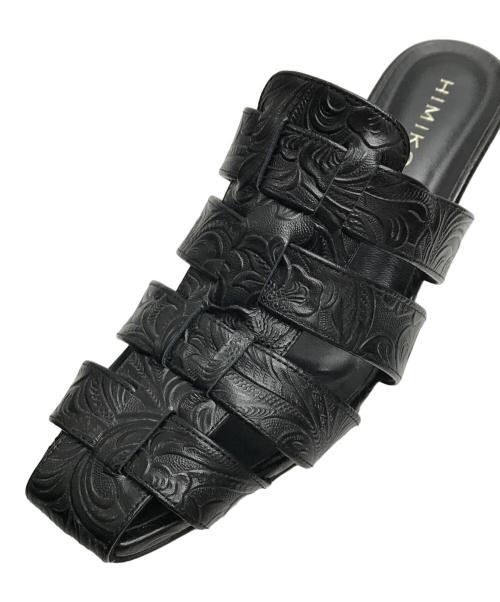 卑弥呼（ヒミコ）卑弥呼 (ヒミコ) グルカミュール ブラック サイズ:23cmの古着・服飾アイテム