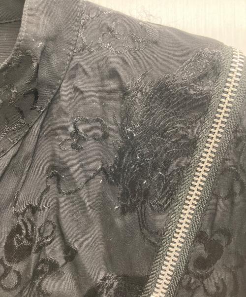 REFLEM（レフレム）REFLEM (レフレム) ドラゴンチャイナシャツ ブラック サイズ:記載無しの古着・服飾アイテム