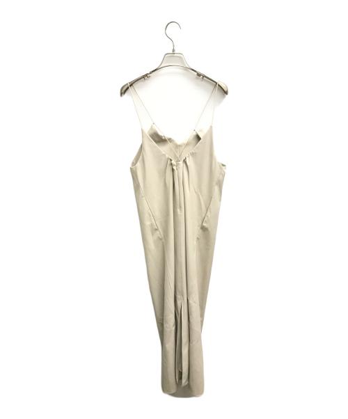 LOUNIE（ルーニー）LOUNIE (ルーニー) エコレザーキャミソールワンピース アイボリー サイズ:36の古着・服飾アイテム