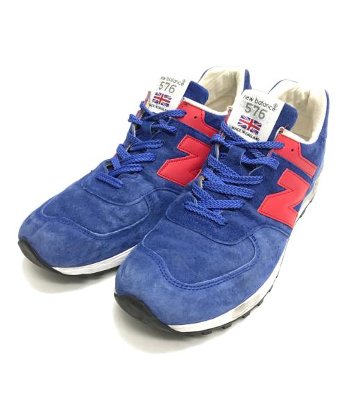 NEW BALANCE（ニューバランス）NEW BALANCE (ニューバランス) ローカットスニーカー ブルー サイズ:9 1/2の古着・服飾アイテム