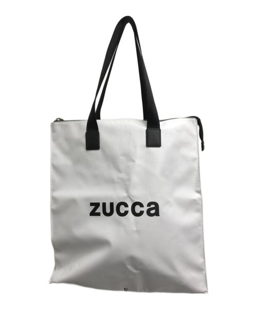 ZUCCA（ズッカ）ZUCCA (ズッカ) ショッパーBAG ホワイトの古着・服飾アイテム