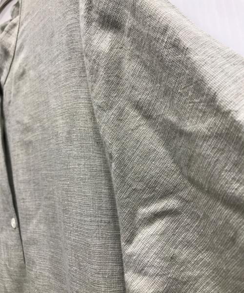 MOTHERHOUSE（マザーハウス）MOTHERHOUSE (マザーハウス) ネップコットンワンピース ライトグリーン サイズ:Mの古着・服飾アイテム