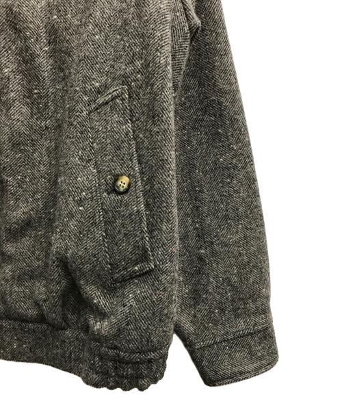 PHIGVEL MAKERS（フィグベルマーカーズ）PHIGVEL MAKERS (フィグベルマーカーズ) HB TWEED SPORTING BLOUSON ブラウン サイズ:4の古着・服飾アイテム