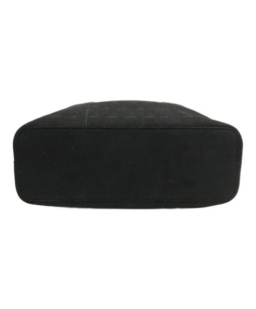 ESTIVANT（エスティバン）ESTIVANT (エスティバン) モノグラム柄 トートバッグ S ウルトラスエード ブラックの古着・服飾アイテム