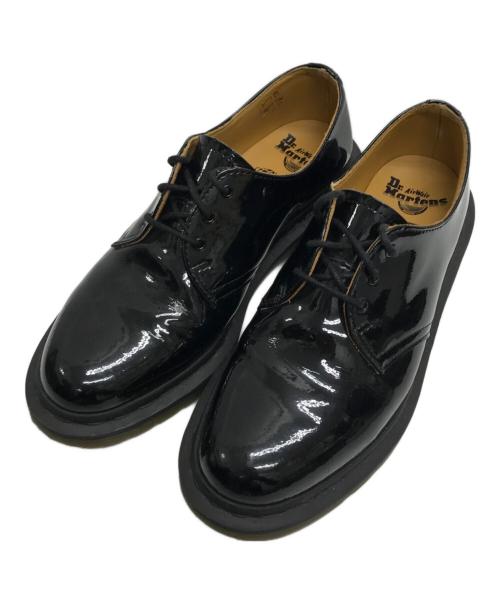Dr.Martens（ドクターマーチン）Dr.Martens (ドクターマーチン) RAY BEAMS (レイ ビームス) 別注パテント3eyeシューズ(別注パテント3アイシューズ) ブラック サイズ:UK7の古着・服飾アイテム
