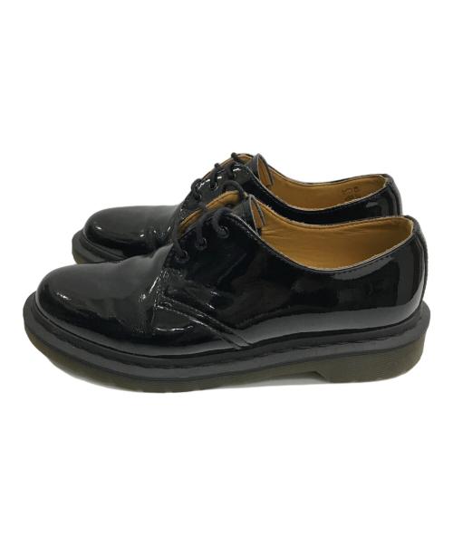 Dr.Martens（ドクターマーチン）Dr.Martens (ドクターマーチン) RAY BEAMS (レイ ビームス) 別注パテント3eyeシューズ(別注パテント3アイシューズ) ブラック サイズ:UK7の古着・服飾アイテム