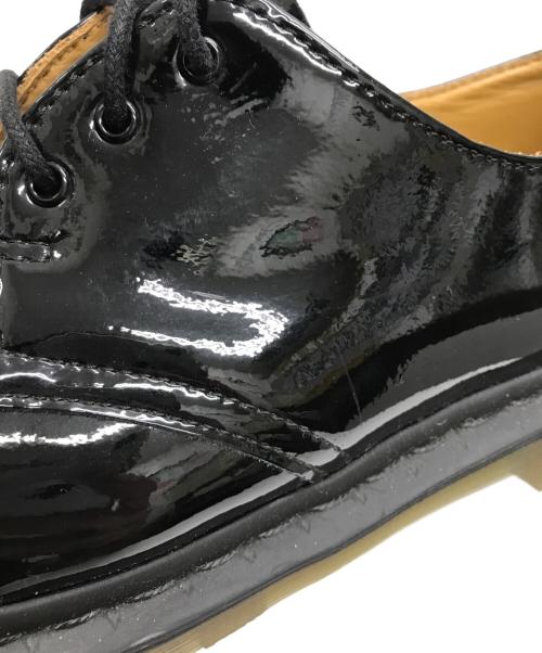 Dr.Martens（ドクターマーチン）Dr.Martens (ドクターマーチン) RAY BEAMS (レイ ビームス) 別注パテント3eyeシューズ(別注パテント3アイシューズ) ブラック サイズ:UK7の古着・服飾アイテム