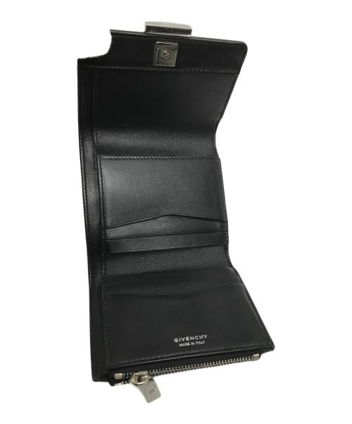 GIVENCHY（ジバンシィ）GIVENCHY (ジバンシィ) 4G TRIFOLD(4Gトリフォード) ブラックの古着・服飾アイテム