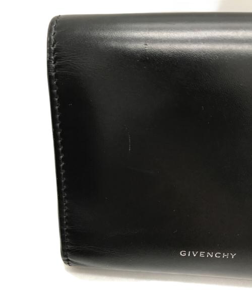 GIVENCHY（ジバンシィ）GIVENCHY (ジバンシィ) 4G TRIFOLD(4Gトリフォード) ブラックの古着・服飾アイテム