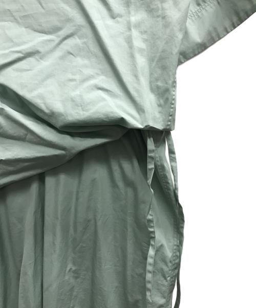 LEMAIRE（ルメール）LEMAIRE (ルメール) ウエストギャザーロングワンピース グリーン サイズ:34の古着・服飾アイテム