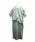 LEMAIRE (ルメール) ウエストギャザーロングワンピース グリーン サイズ:34：22000円