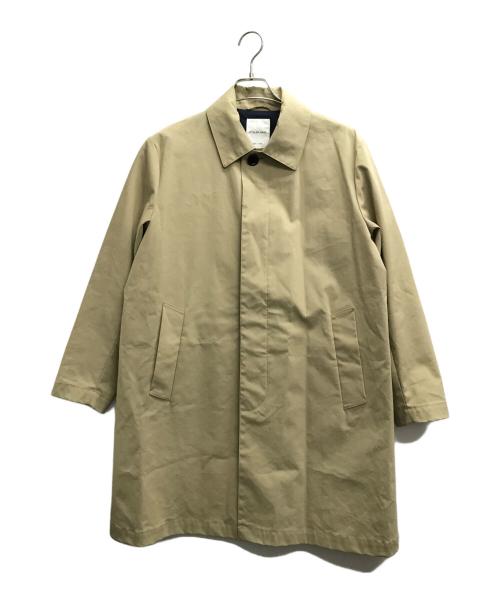 STILL BY HAND（スティルバイハンド）STILL BY HAND (スティルバイハンド) ボンディングステンカラーコート ベージュ サイズ:46の古着・服飾アイテム