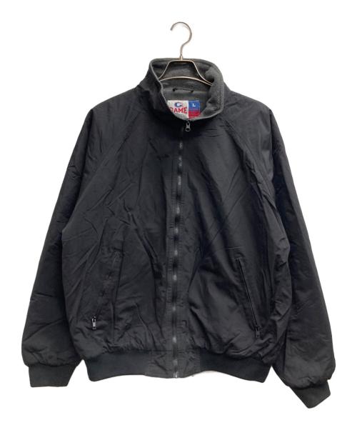 GAME（ゲーム）GAME (ゲーム) ウォームアップジャケット ブラック サイズ:Lの古着・服飾アイテム
