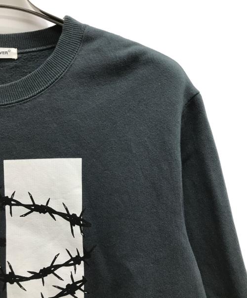 UNDERCOVER（アンダーカバー）UNDERCOVER (アンダーカバー) SWEAT WiredU グリーン サイズ:Sの古着・服飾アイテム