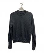 KITOキト）の古着「ストール付Vネックニット」｜ブラック