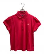 BURBERRY GOLFバーバリーゴルフ）の古着「シャドーホースポロシャツ」｜ピンク