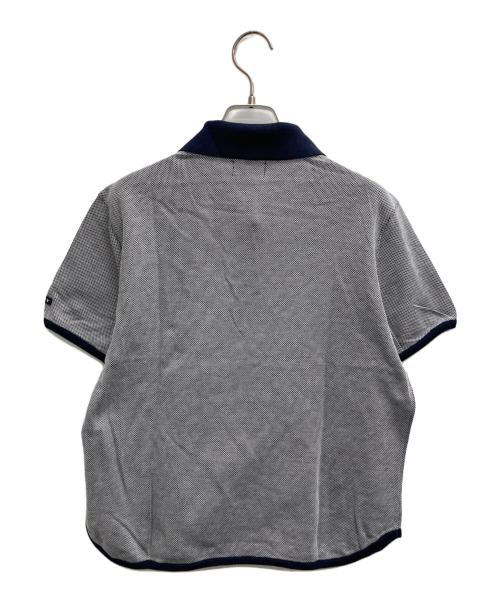 BURBERRY GOLF（バーバリーゴルフ）BURBERRY GOLF (バーバリーゴルフ) 鹿の子ポロシャツ ネイビー サイズ:LLの古着・服飾アイテム