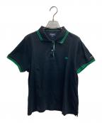 BURBERRY GOLFバーバリーゴルフ）の古着「シャドーホースポロシャツ」｜ブラック