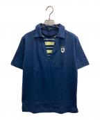 BURBERRY GOLFバーバリーゴルフ）の古着「ポロシャツ」｜ネイビー