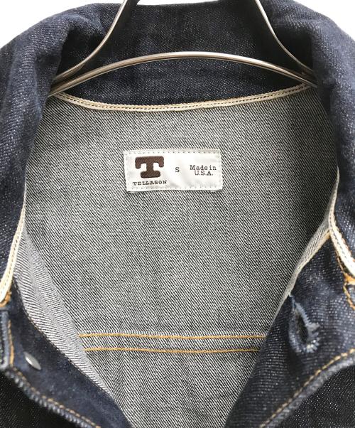 TELLASON（テラソン）TELLASON (テラソン) デニムジャケット インディゴ サイズ:Sの古着・服飾アイテム