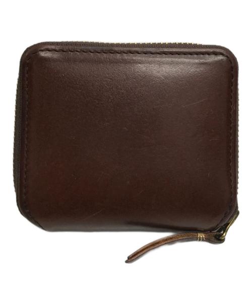 SLOW & CO（スロウ）SLOW & CO (スロウ) herbie mini round wallet(ハービーミニラウンドウォレット) ブラウンの古着・服飾アイテム