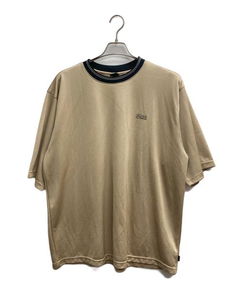 SEDAN ALL-PURPOSE（セダンオールパーパス）SEDAN ALL-PURPOSE (セダンオールパーパス) OG LOGO PRACTICE SHIRT ベージュ サイズ:記載無しの古着・服飾アイテム