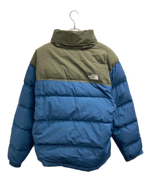 THE NORTH FACE（ザ ノース フェイス）THE NORTH FACE (ザ ノース フェイス) タン 92 LOW-FI HI-TEK ヌプシ ダウンジャケット ブルー サイズ:XLの古着・服飾アイテム