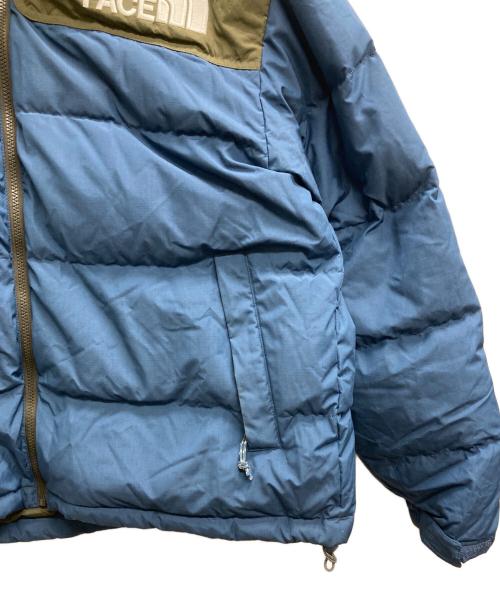 THE NORTH FACE（ザ ノース フェイス）THE NORTH FACE (ザ ノース フェイス) タン 92 LOW-FI HI-TEK ヌプシ ダウンジャケット ブルー サイズ:XLの古着・服飾アイテム