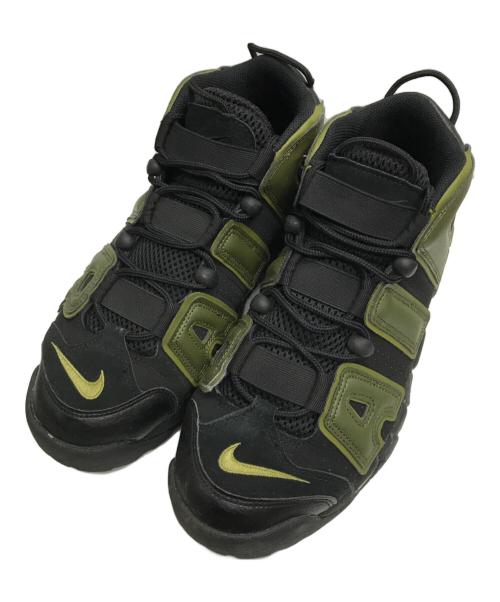 NIKE（ナイキ）NIKE (ナイキ) Air More Uptempo '96 ブラック×オリーブ サイズ:27の古着・服飾アイテム